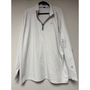 Stitch Grayson Golf Quarter Zip Pullover Long Sleeve Athletic Shirt Mens XXL